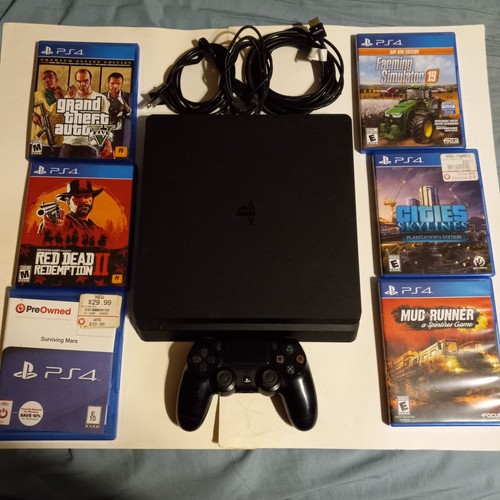 Sony playstation slim - 4, (ps4)
