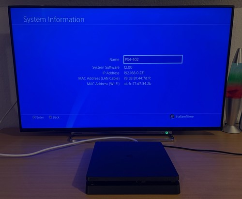 Console playstation slim - console,