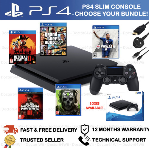 Sony playstation slim ps4 - sony, 4